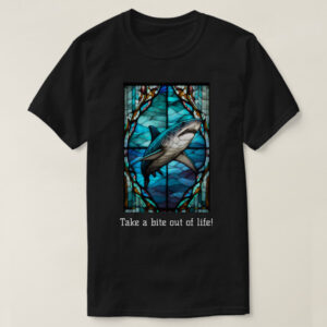 Take a Bite Out of Life Shark T-Shirt